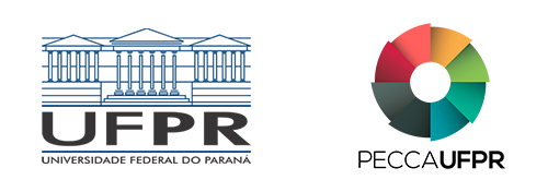 Logos da UFPR e do PECCA